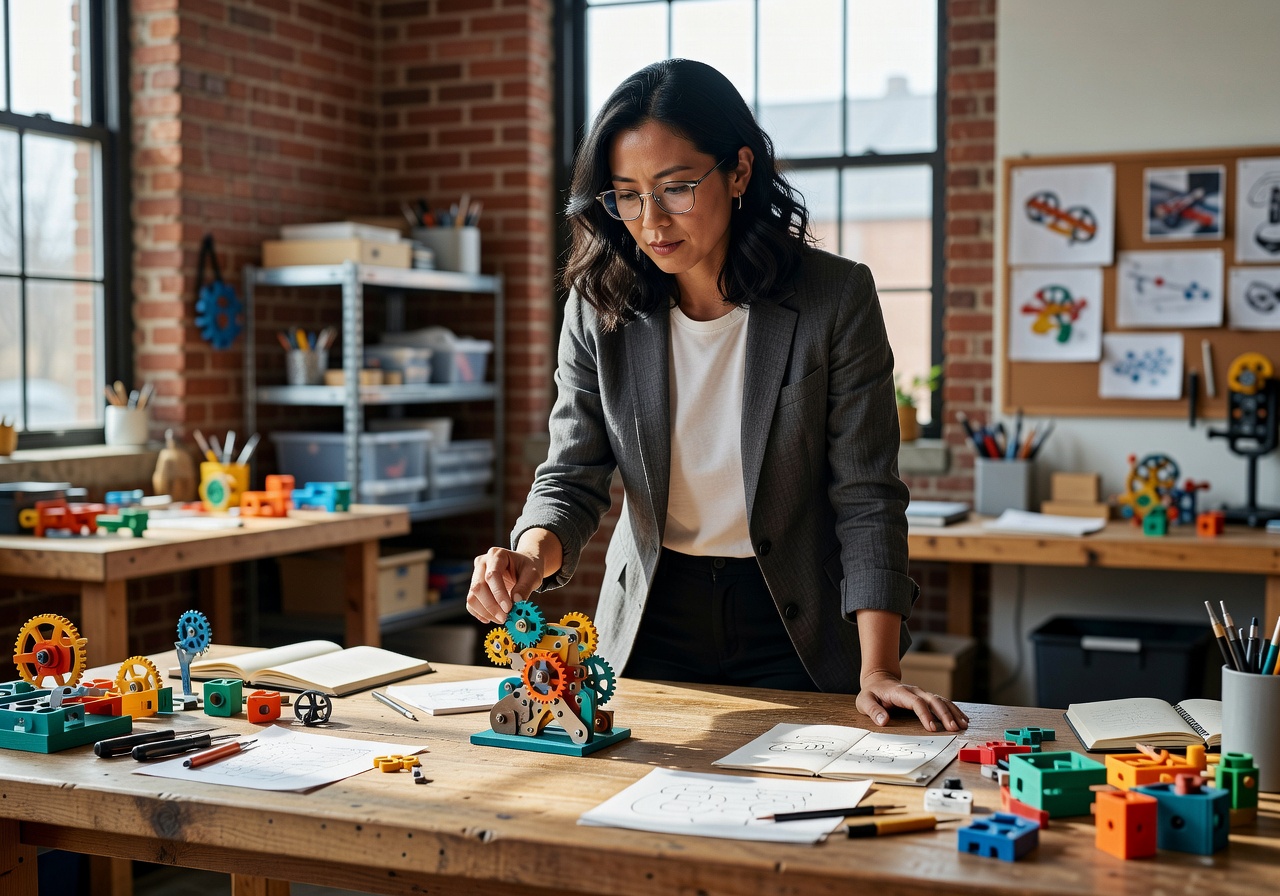 Ellie Nakamura, co-founder and creative director of FunTinkerRipple