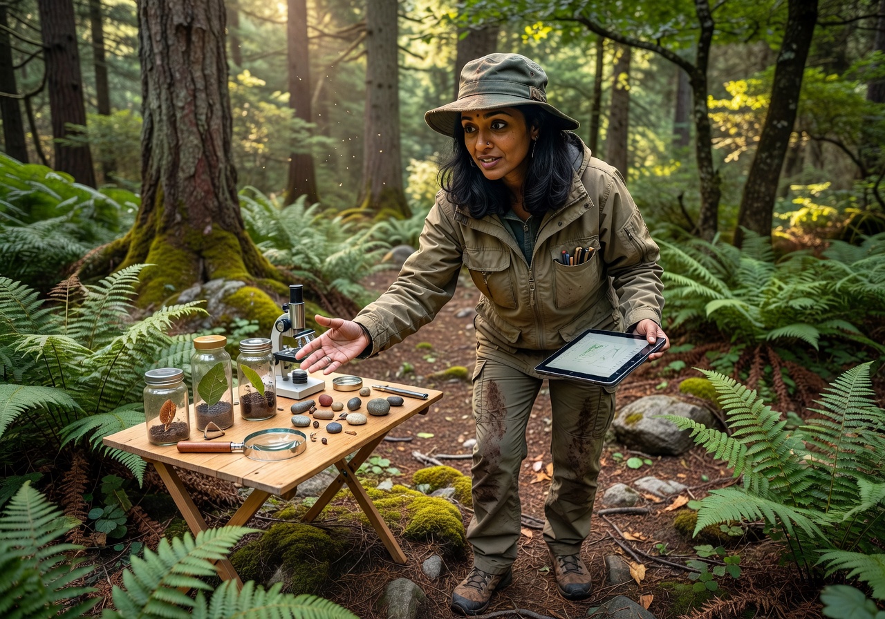 Priya Mehta, nature science facilitator at FunTinkerRipple